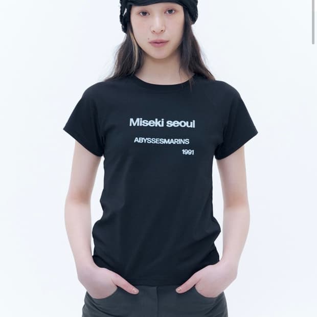 미세키서울 반팔 슬리브
