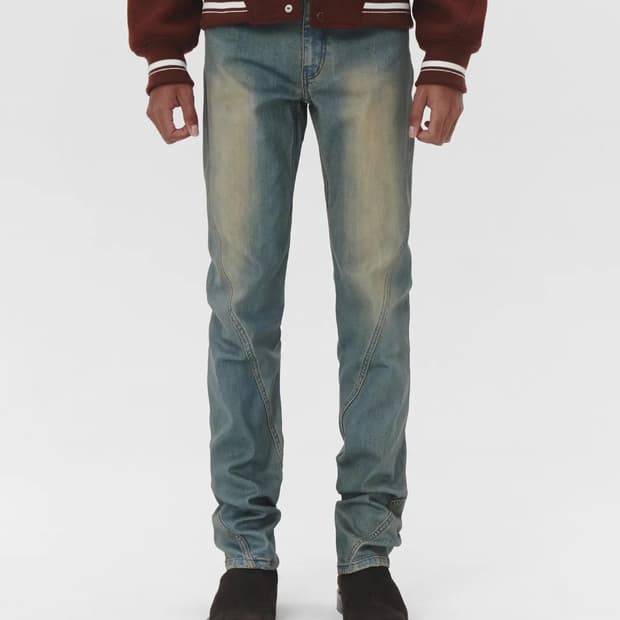 nextdoorlips twisted seam zipper jean [2