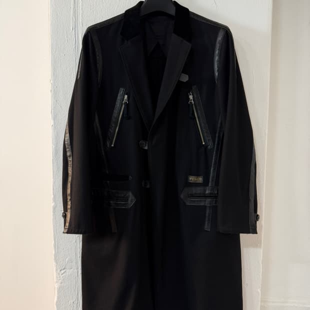 16AW 존 언더커버 펜들턴 울 코트