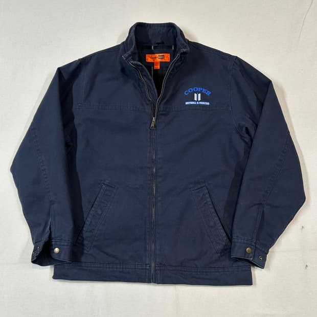 L) Corner Stone USA 워크웨어 워크 자켓 네이비
