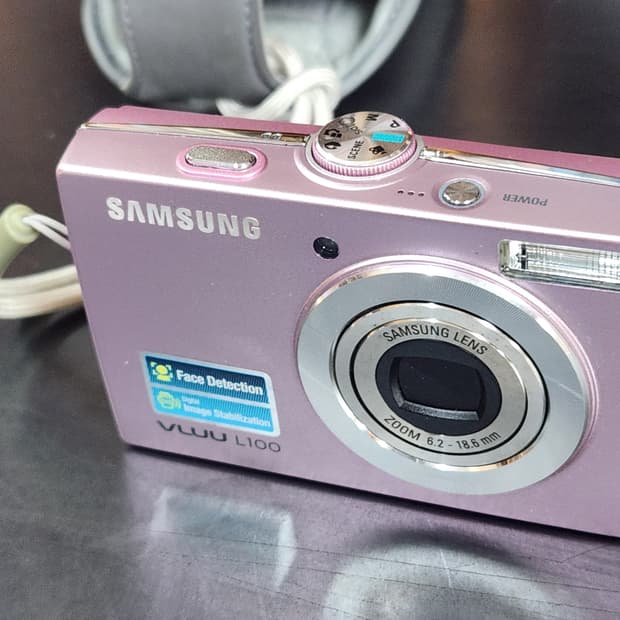 삼성 VLUU L100 핑크색 디카 빈티지