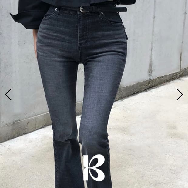 베이델리 [MADE/숏] 부츠컷 팬츠 블랙 S