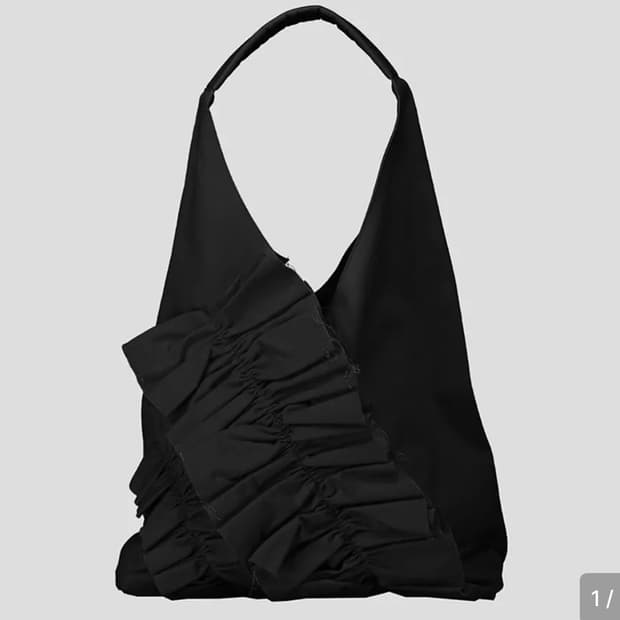 생긴스튜디오 코튼 오리가미 러플백 가방 