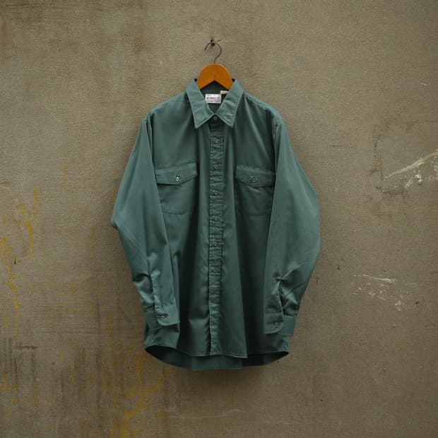70‘s Sears Wearmaster 트윌 워크 셔츠