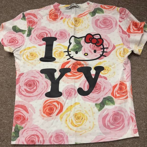 Open Yy 키티 티셔츠 2장