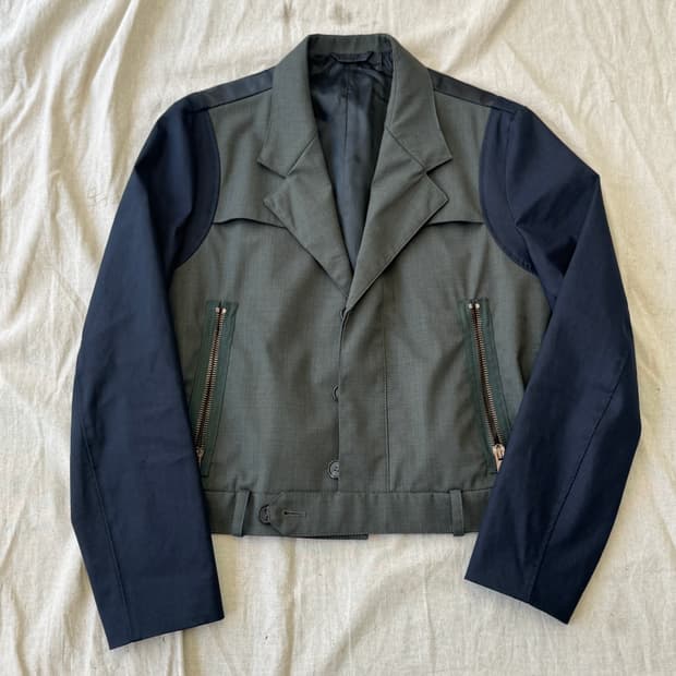 라프시몬스 10ss 밀리터리 크롭 자켓 46