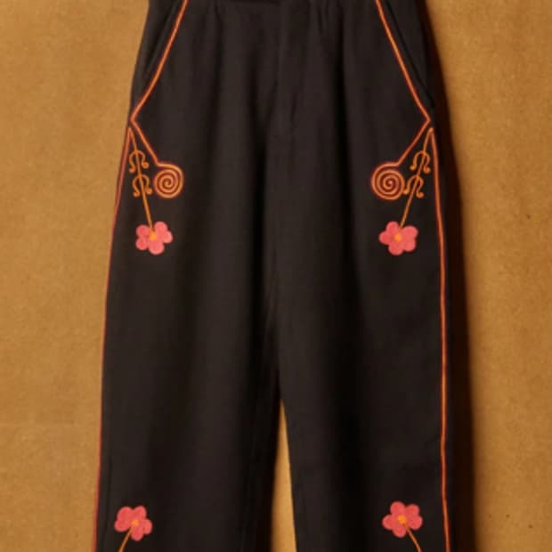 Bode rancher embroidered trousers