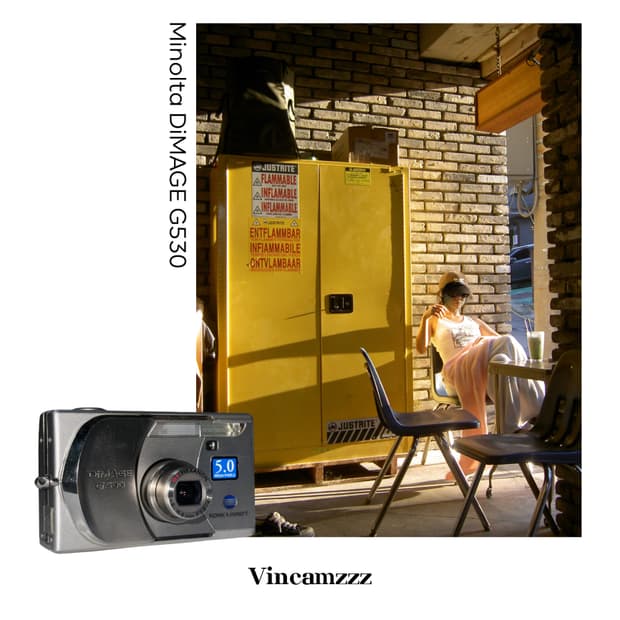 Minolta 미놀타 DiMAGE 디마지 G530 디지털 카메라