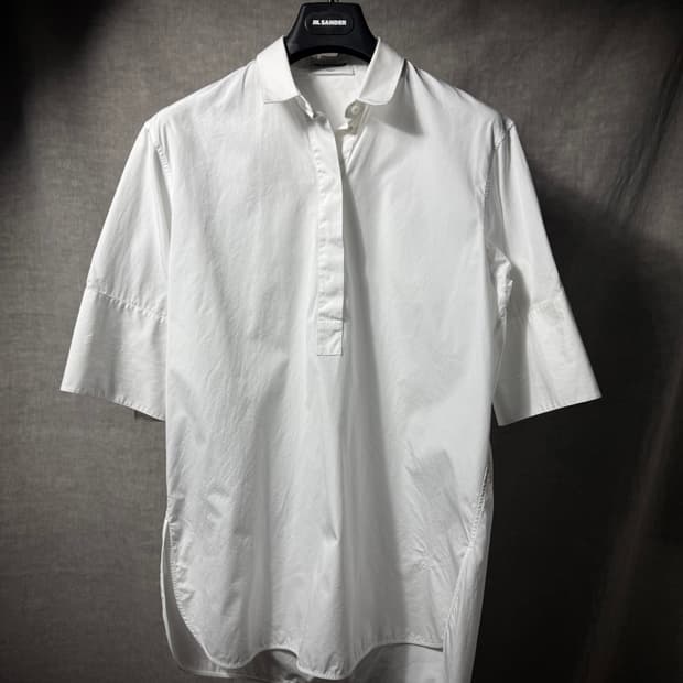 Jil Sander "Friday" Cotton Poplin Shirt
