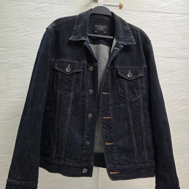 지오다노 다크 인디고 데님 자켓(XL)
