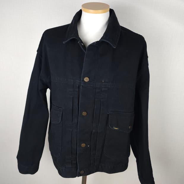 Lee 블랙 청자켓 남자100사이즈 