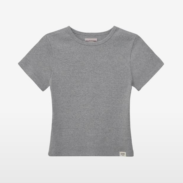 글로니 G BABY TEE (GRAY) 베이비 티셔츠 반팔
