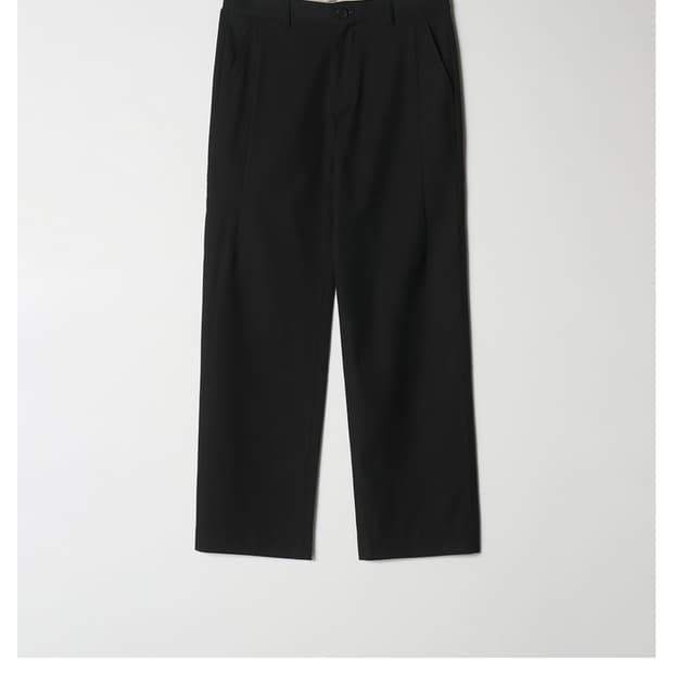 파세르 백포켓 트라우저 블랙