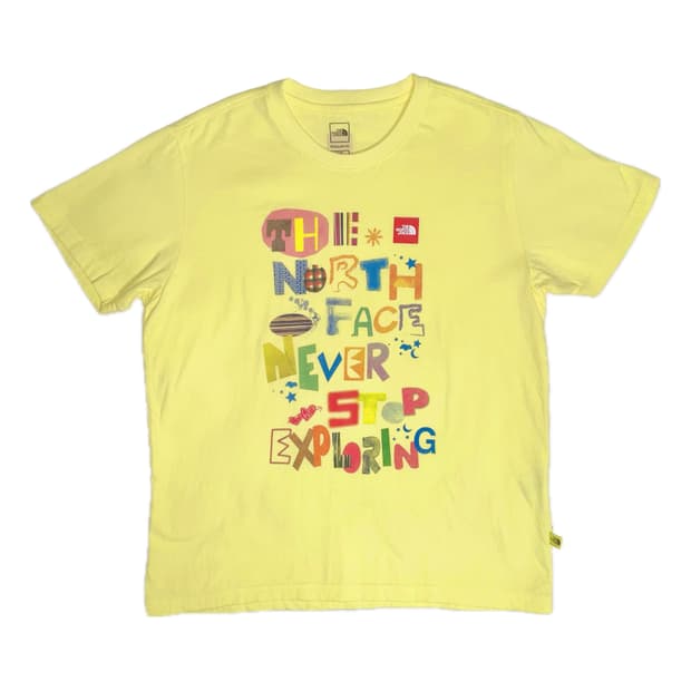 노스페이스 그래픽 티셔츠