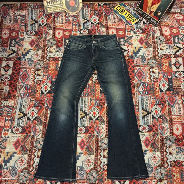 EDWIN SOMETHING Venus Jean Flare Denim