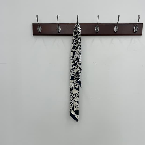 샤넬 로고 방도 스카프