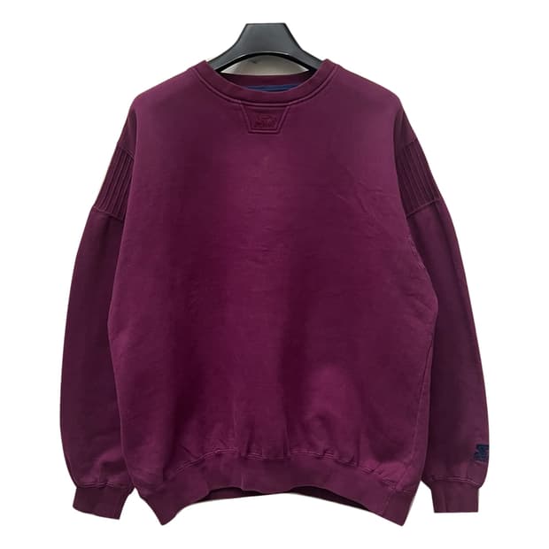 90s 스타터 스포츠 버건디 스웻 맨투맨 XL급