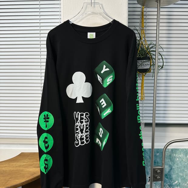 yeseyesee 로고 프린팅 롱슬리브