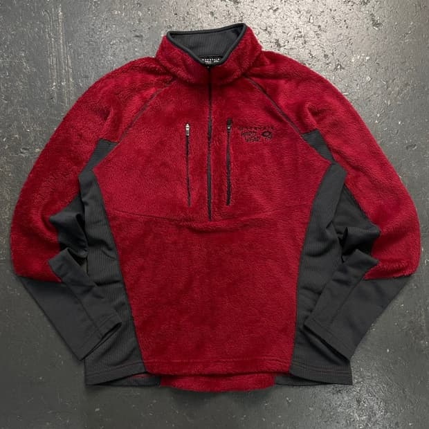 95 마운틴하드웨어 반집업 후리스