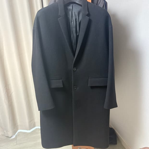 준지 울 싱글 코트