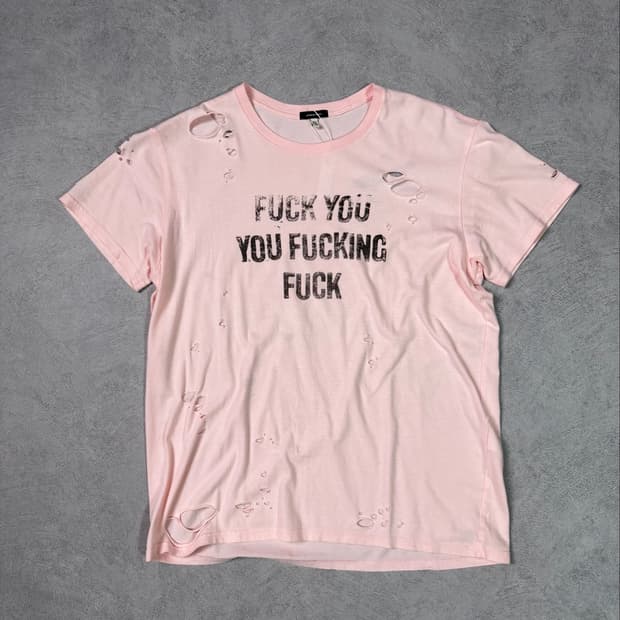 R13 “FYFF Boy” Distressed T-Shirt