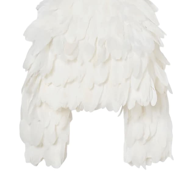 타나카 다이스케 페더 자켓