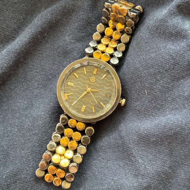 vintage ingaleis metal watch