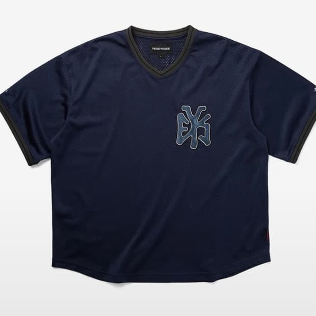 예스아이씨 메쉬 베이스볼 티