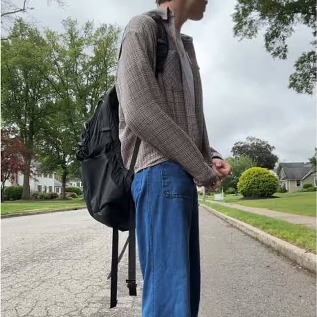 폴라 스케이트 mitchell 플란넬 셔츠 M