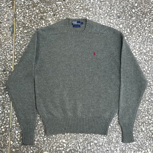 90s 폴로 랄프로렌 울 니트 스웨터 L