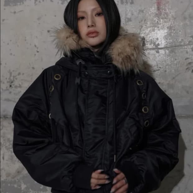 팬시클럽 아일렛 퍼 MA-1