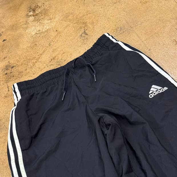 [정품/M] 아디다스 삼선 트레이닝 바지 블랙 b14