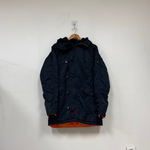 알파인더스트리 N-3B 파카패딩S