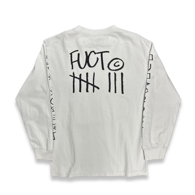00s FUCT Hieroglyph 롱슬리브 M