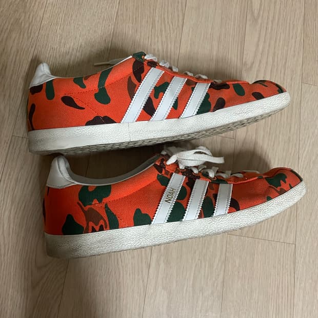 Adidas x Noah Gazelle OG Orange Camo