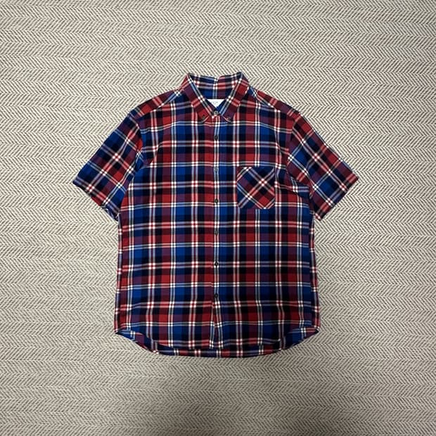 BEAMS check shirt