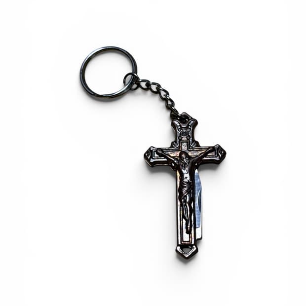 Supreme Hidden Cross Blade Keyring 11FW