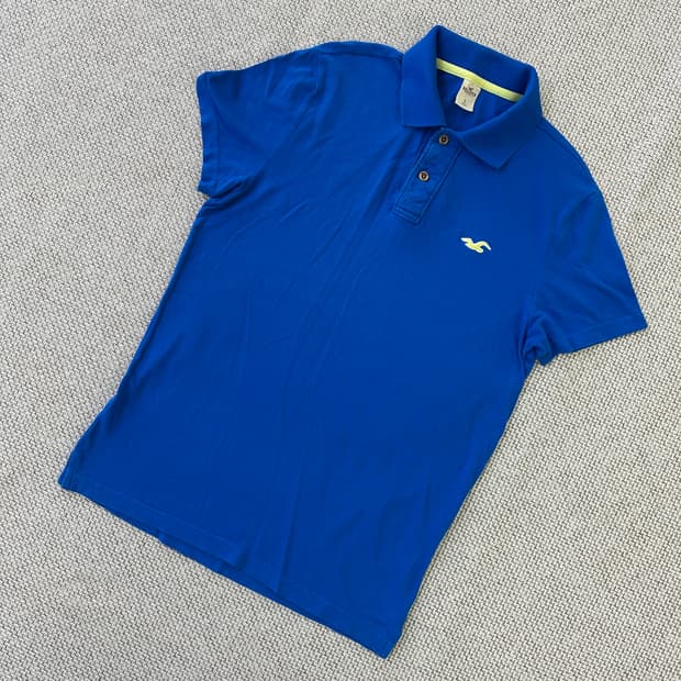 S 홀리스터 반팔 카라 티셔츠 0410D