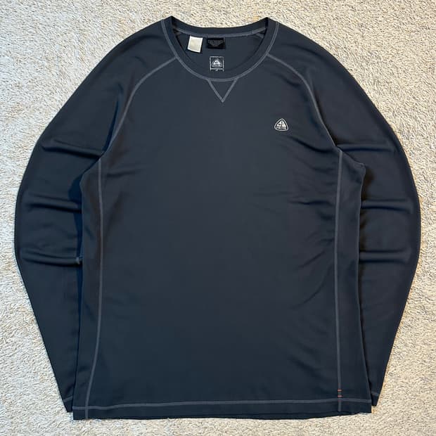희귀) 00's 나이키 ACG 올드스쿨 기능성 롱슬리브 긴팔
