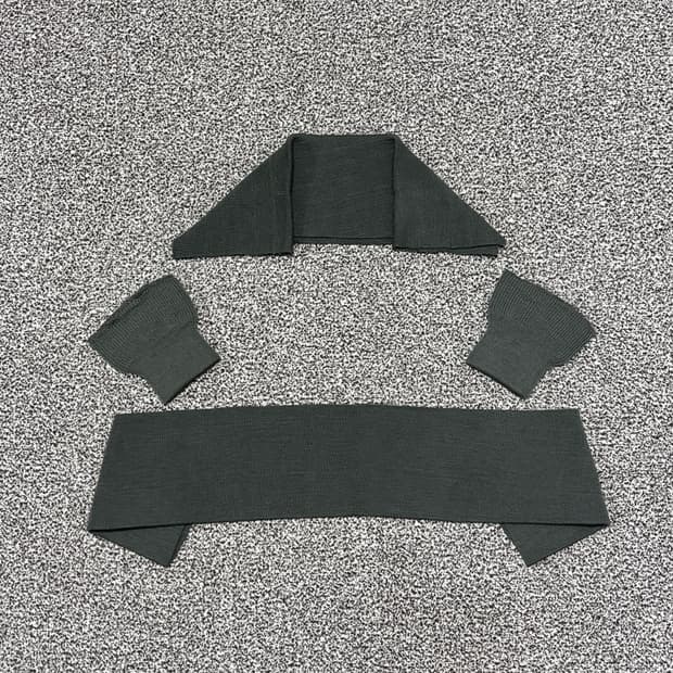 오리지널 미군 플라이트 자켓 시보리 교체용