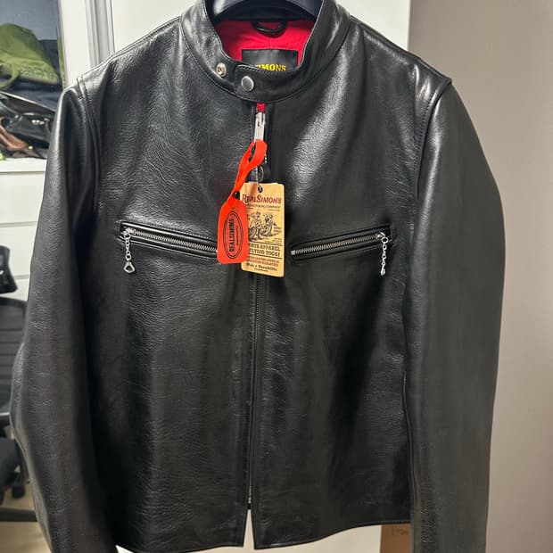 리얼시몬스 레이서자켓 J100 2XL(105) 새상품