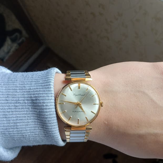 로얄 오리엔트 21석 빈티지 시계