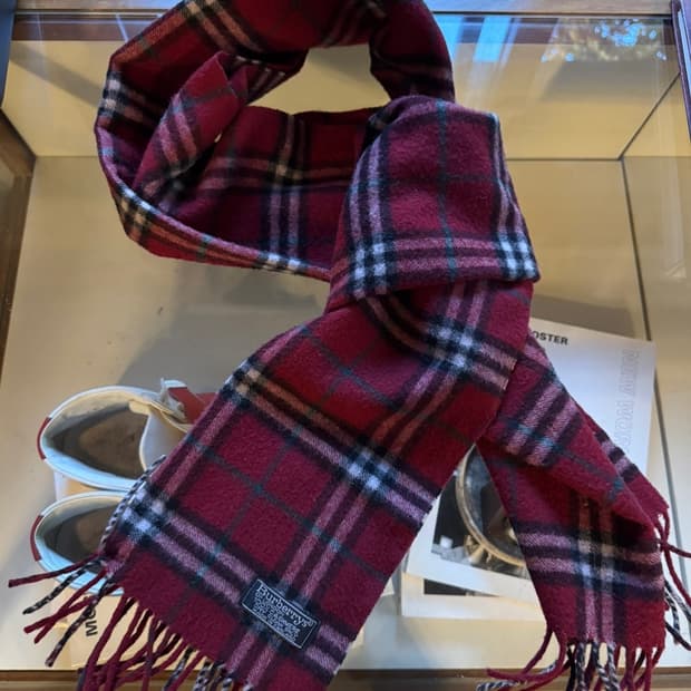 버버리 캐시미어 머플러