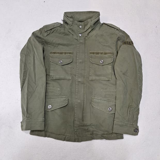 디젤 야상빈티지자켓S