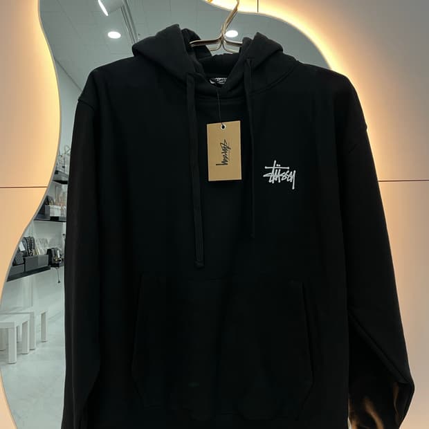 [초특가] [정품] 스투시 베이직 남여공용 후드티