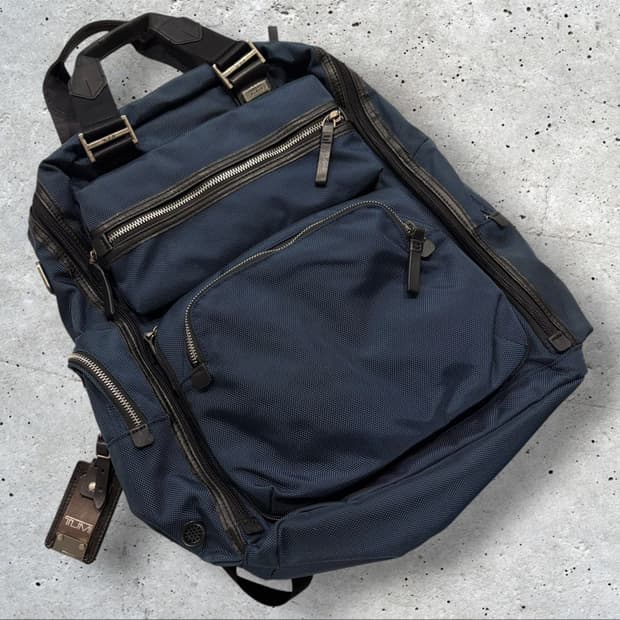 TUMI 투미 브리프 케이스 네이비 백팩 가방