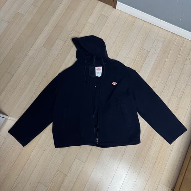 단톤 울 후드 집업