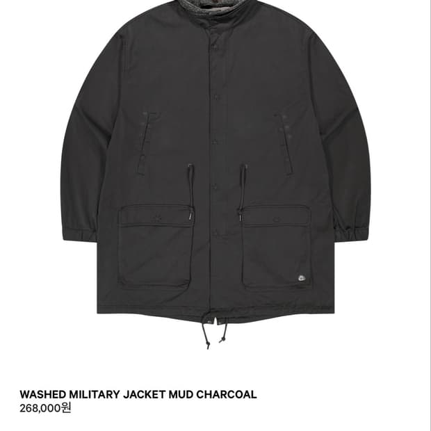 (구해요) 코이세이오 야상 WASHED MILITARY JACKET