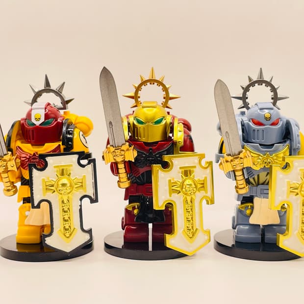 워해머 피규어 3종