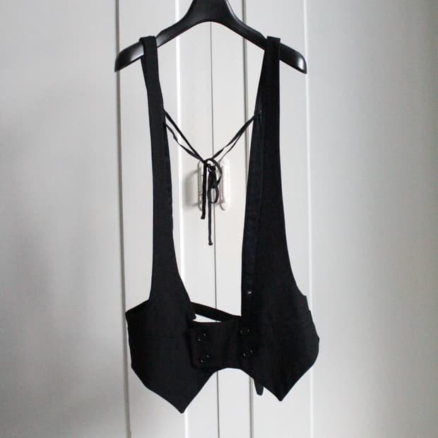 앤드뮐미스터Fall 2011 double button wool vest 